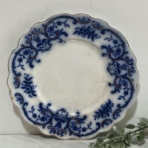 Antique Flo Blue Plate